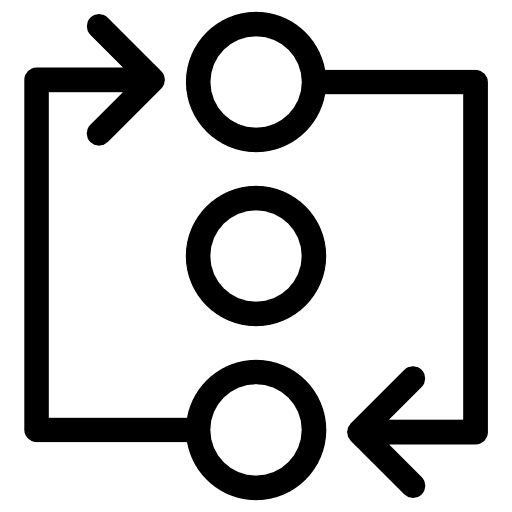 Exchanging exchanging interface web icon