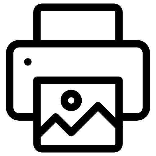 Printer printing technology printer icon