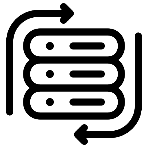 Server servers database multimedia icon