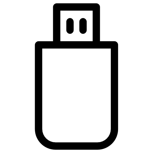 Flash drive technology storage flash drive icon