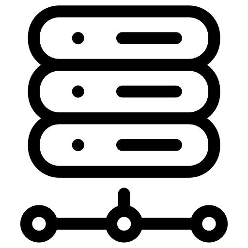 Server database technology servers icon