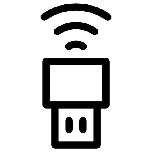 Flash drive technology storage wireless icon