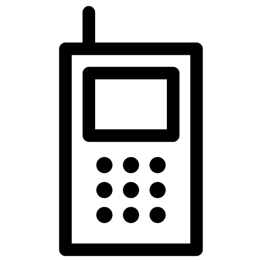 Mobile phone multimedia technology cellphone icon