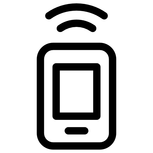 Tablet touch screen wifi tablet icon