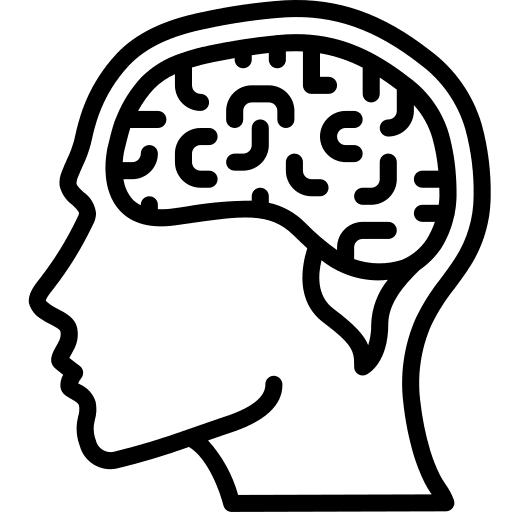 Brain intelligent intelligence emotion icon