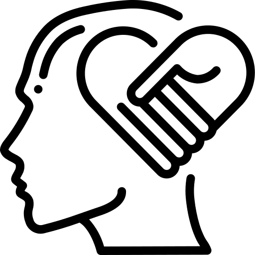 Empathy emotion empathy mind mapping icon