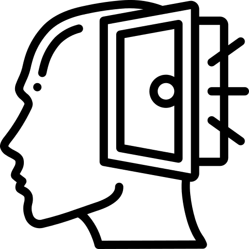 Open mind mind emotion open mind icon