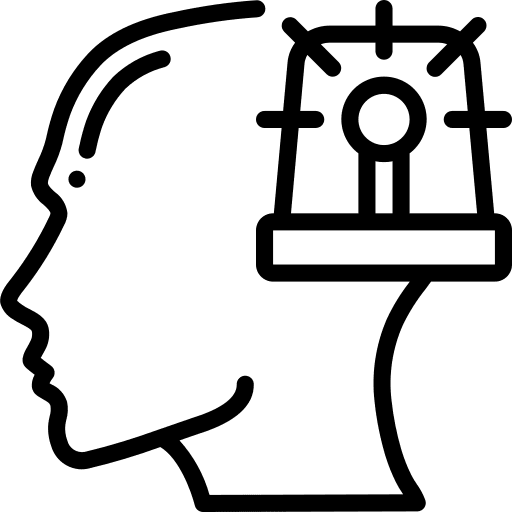 Anxiety mind anxiety emotion icon