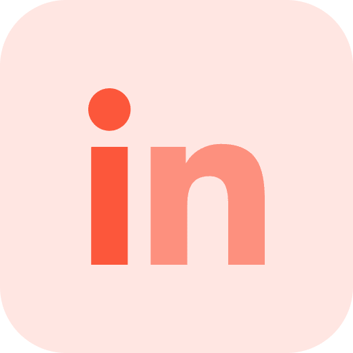 Linkedin social media logo linkedin icon