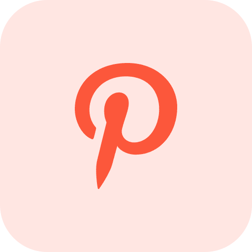 Pinterest pinterest network social media icon