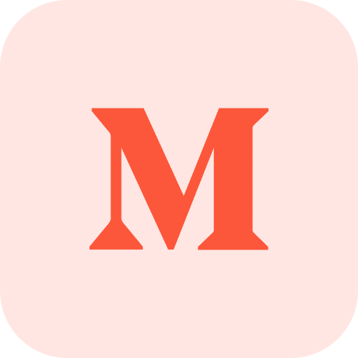 Medium network social media logo icon