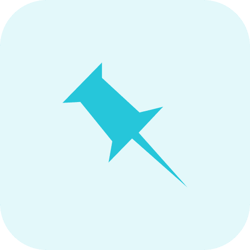 Pinboard pinboard network logo icon