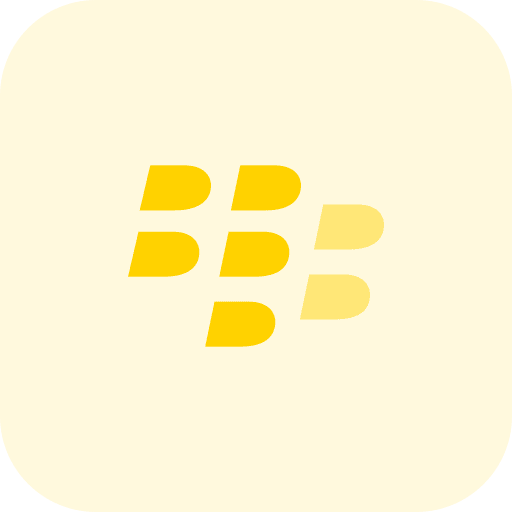Blackberry blackberry social media logo icon