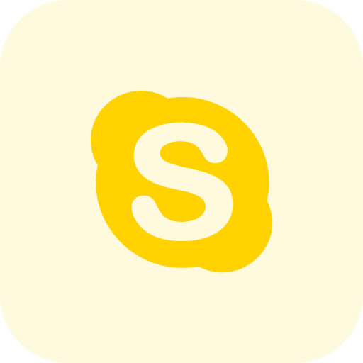 Skype network social media skype icon