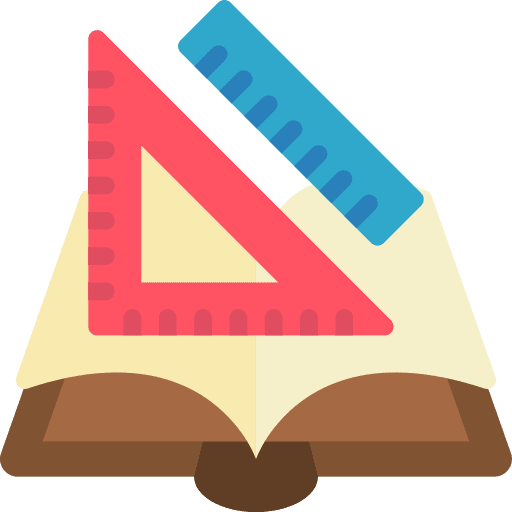 Book math learning literature icon