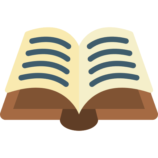 Book knowledge learning education icon