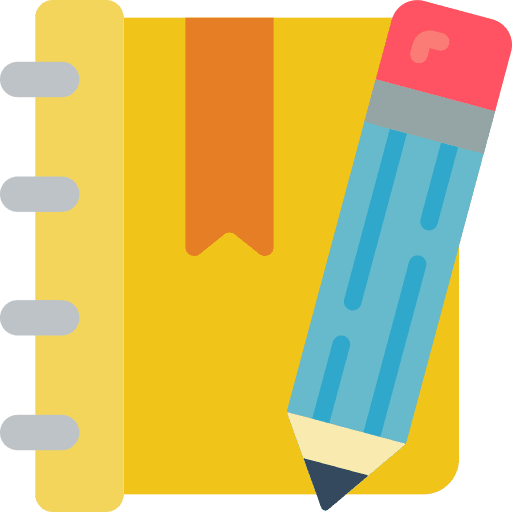 Journal write workbook notebook icon
