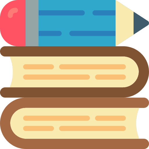 Book learning knowledge education icon