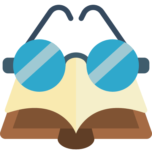 Book learning literature education icon