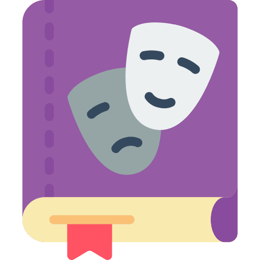 Book book theatre study icon