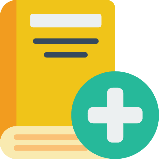 Book knowledge literature study icon