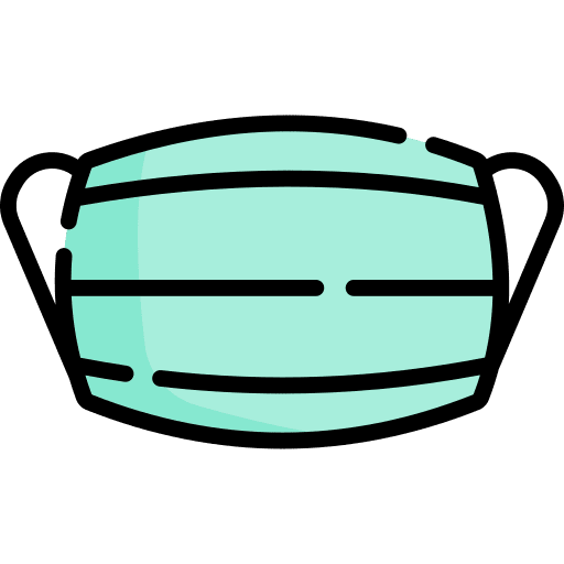 Medical mask security medical face mask surgeon icon