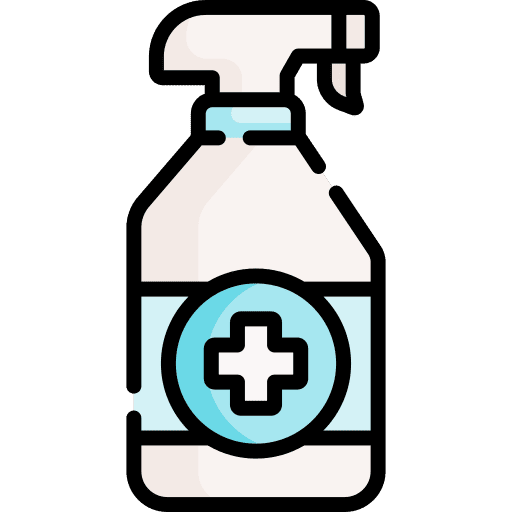 Antibacterial spray spray bottle antibacterial gel icon