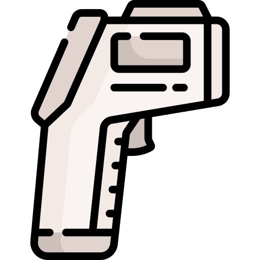 Thermometer healthcare and medical technology thermometer icon