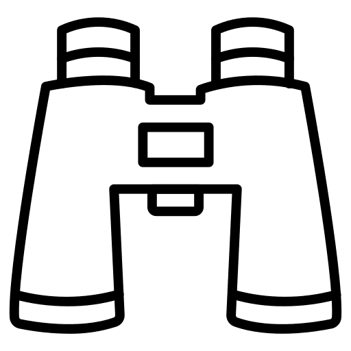 Binocular sight binocular ui icon