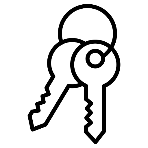 Key door key passkey key icon