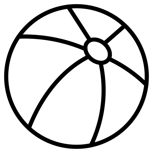 Beach ball beach ball summer fun icon Beach ball beach ball summer fun icon