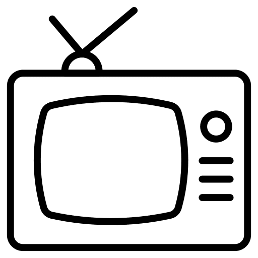 Television antique electronics television icon Television antique electronics television icon