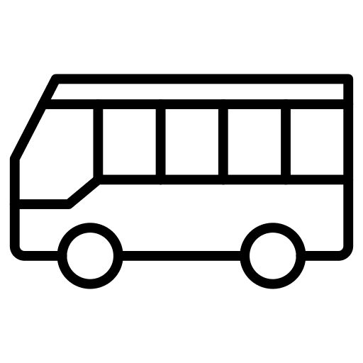 Hippie transportation hippie van icon Hippie transportation hippie van icon