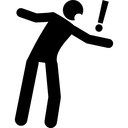 Football coach screaming football people silhouette icon