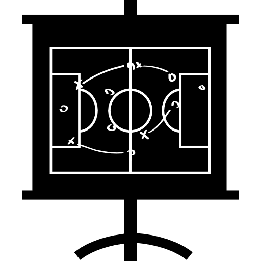 Football sketch for practice football sport sportive icon