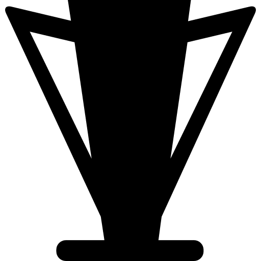 Football trophy award trophy game trophy football icon