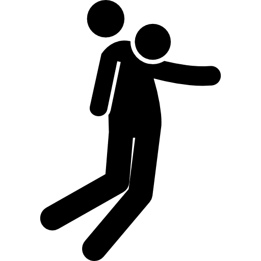 Football player with the ball on his chest sport football sports icon