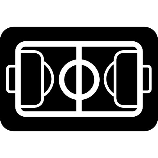 Football field top view football fields field icon