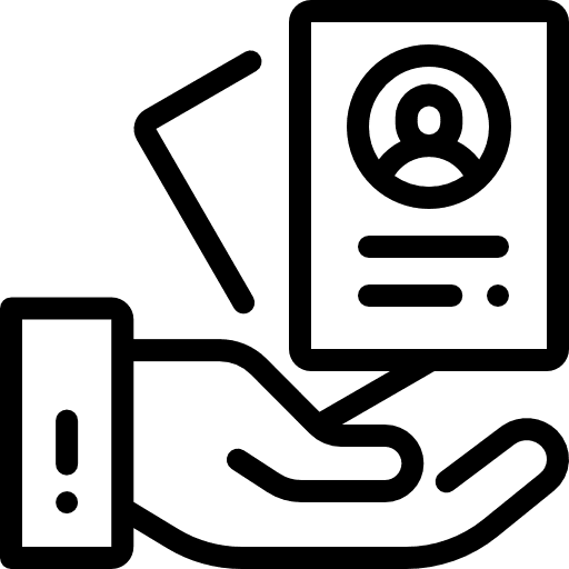 Hiring resources hire selection icon