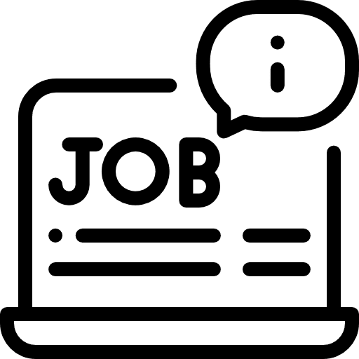 Notification application communications worker icon Notification application communications worker icon