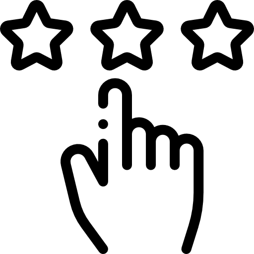 Rating rating finger interface icon Rating rating finger interface icon