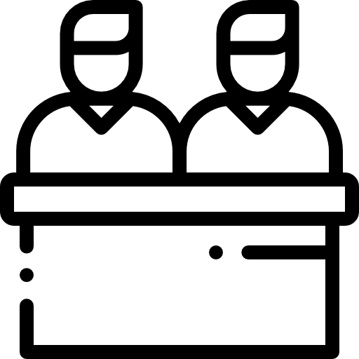 Interview selection personal reunion icon Interview selection personal reunion icon