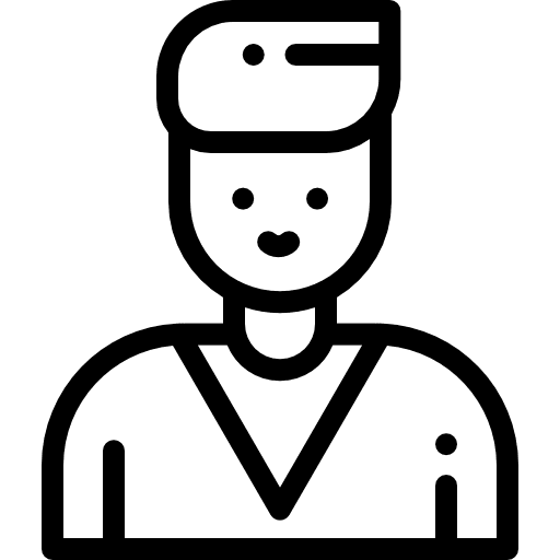 Man people profession health care icon Man people profession health care icon