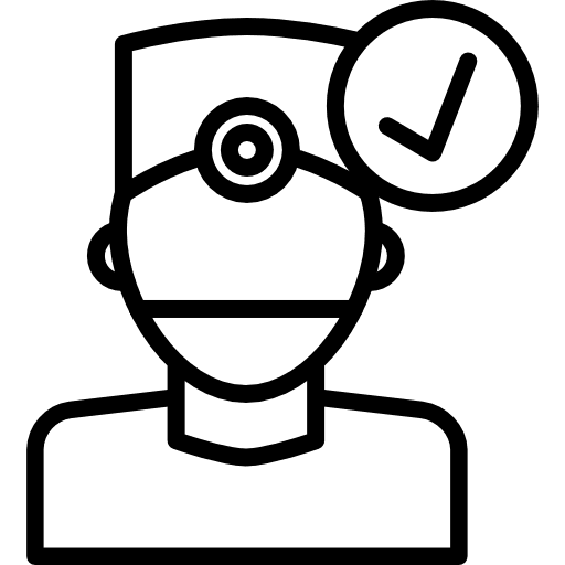 Dentist people healthcare and medical avatar icon