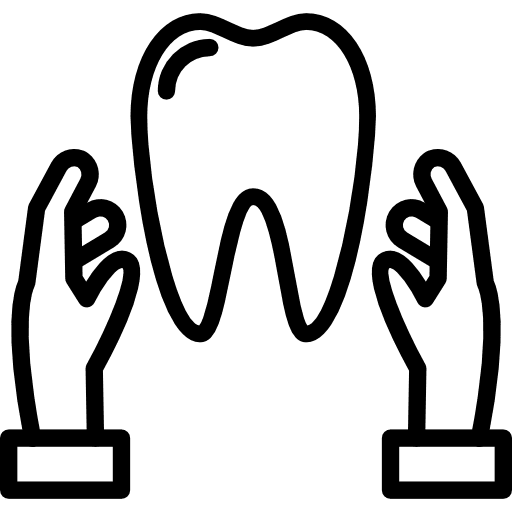 Tooth dentist premolar dental icon