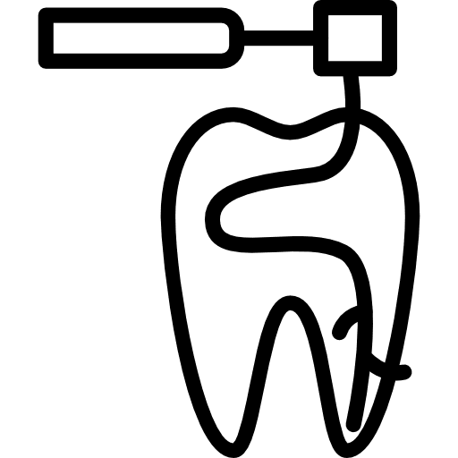 Tooth medical healthcare and medical extract icon