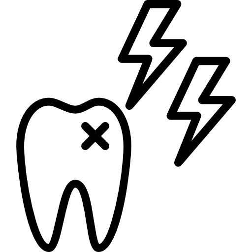 Tooth premolar odontology medical icon