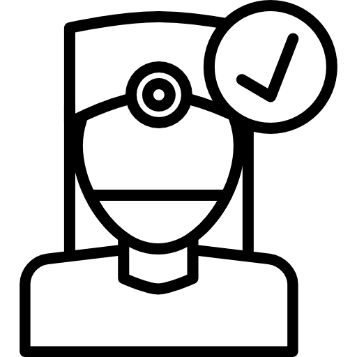 Dentist dentist woman healthcare and medical icon