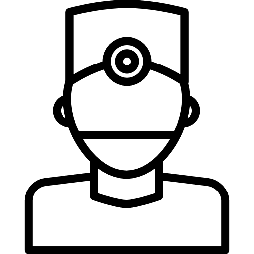 Dentist health care user people icon