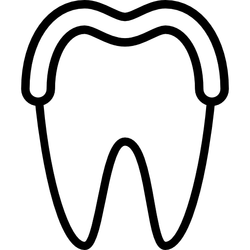 Gum dental tooth dentist icon